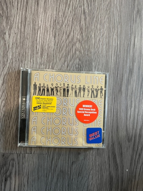 Other - A Chorus Line Original Cast CD - Beige Cover with Stickers